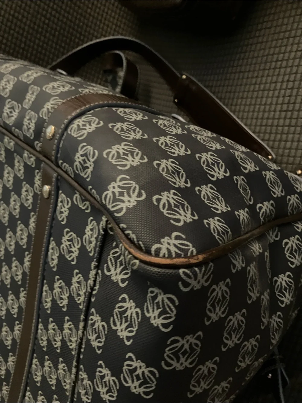 Loewe Anagram duffle Travel bag